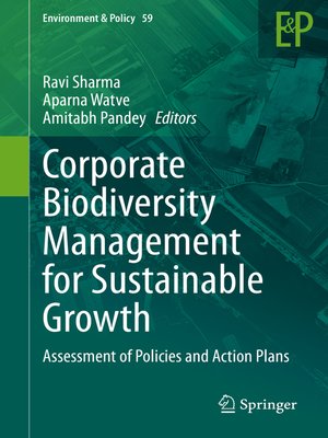 cover image of Corporate Biodiversity Management for Sustainable Growth